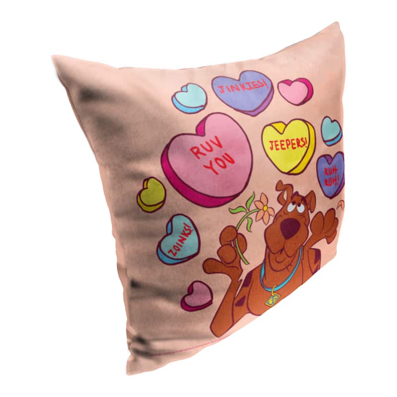Warner Bros. Scooby Doo, Candy Hearts Pillow On Sale Bed Bath