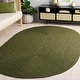 preview thumbnail 49 of 174, SAFAVIEH Handmade Braided Country Casual Lavada Rug 6' x 8' Oval - Green