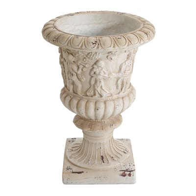 Christopher Knight Home - Eldric MGO Garden Urn with Drainage Hole