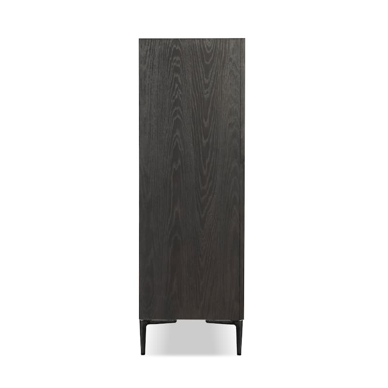 Furniture of America Fable Modern 6-Piece Solid Wood Panel Bedroom Set
