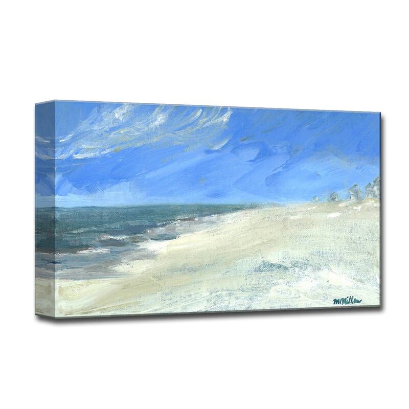 'Calm Shores' Wrapped Canvas Wall Art by Dana McMillan
