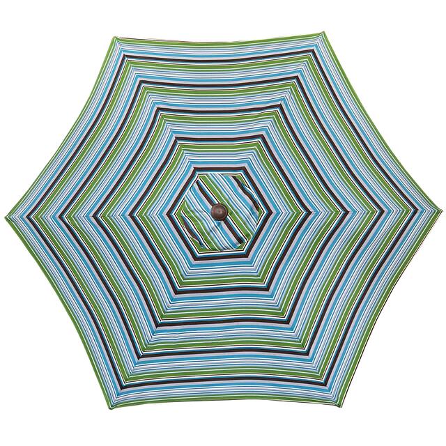 9 Feet Outdoor Patio Umbrella with Push Button Tilt and Crank