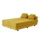 preview thumbnail 119 of 166, Daybed Convertible Bench - Fold Out Sleeper with Queen Size Mattress