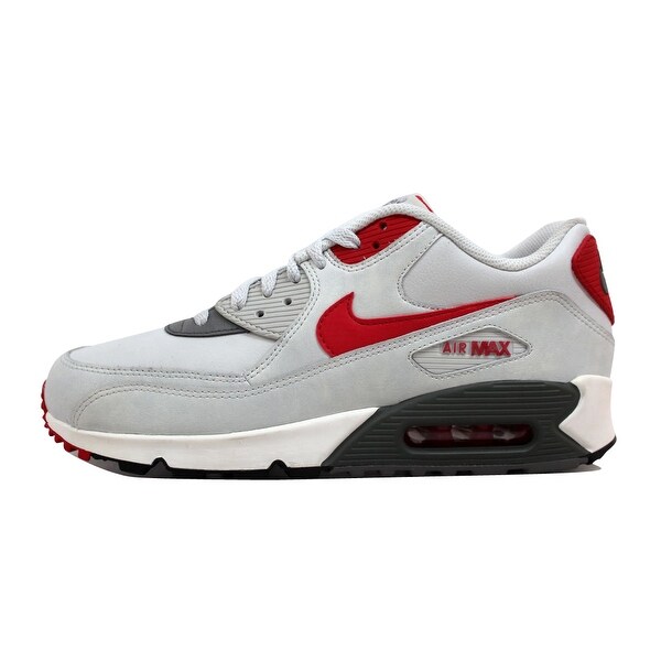 Shop Nike Men's Air Max 90 Essential Light Base Grey Shop Nike Men's Air Max 90 Essential Light Base Grey