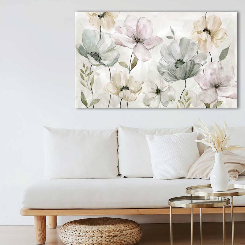 "Garden Grays" by Carol Robinson Print on Canvas