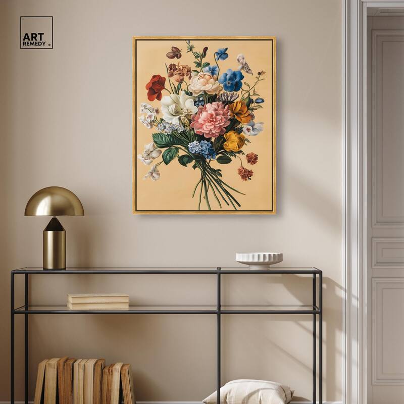 Floral Fiesta Canvas by Art Remedy