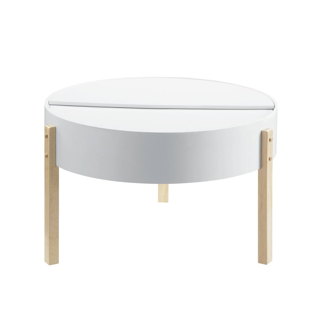 ACME Bodfish Coffee Table in White & Natural