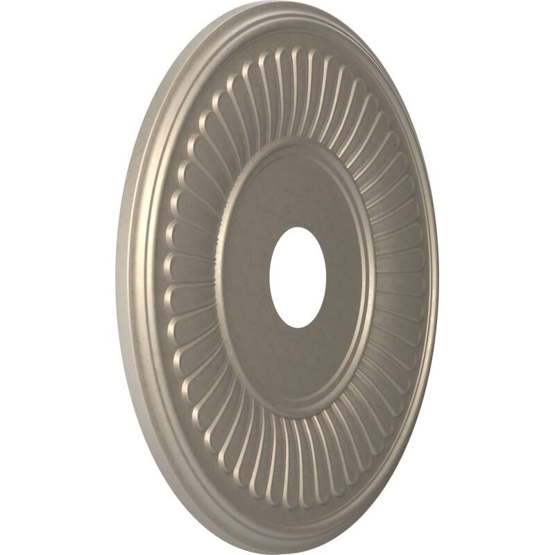 3 1/2" Inside Diameter - Berkshire Thermoformed PVC Ceiling Medallion