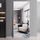 Neutypechic Huge Modern Metal Framed Floor Mirror