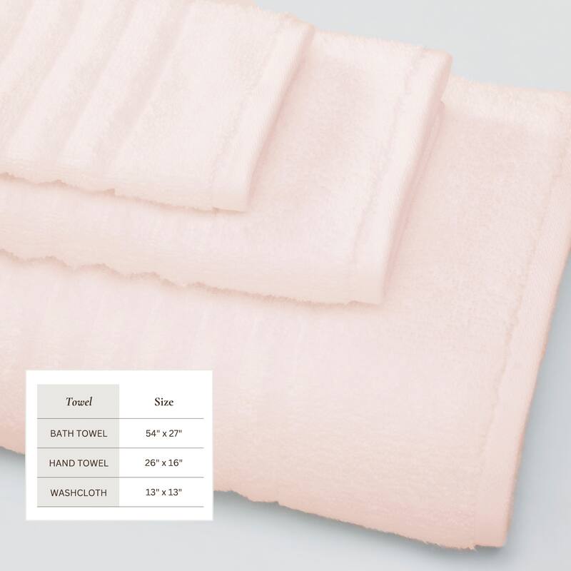Linery & Co. Combed Cotton Bath Towel Set