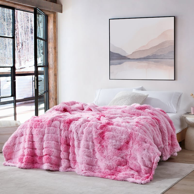 Snowball Chunky Bunny® - Coma Inducer® Blanket - Pink Cosmos - Queen