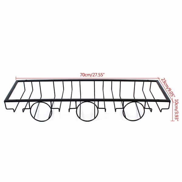 Round Shape Wine Holder 3 Sectional Wine Rack - Bed Bath & Beyond ...
