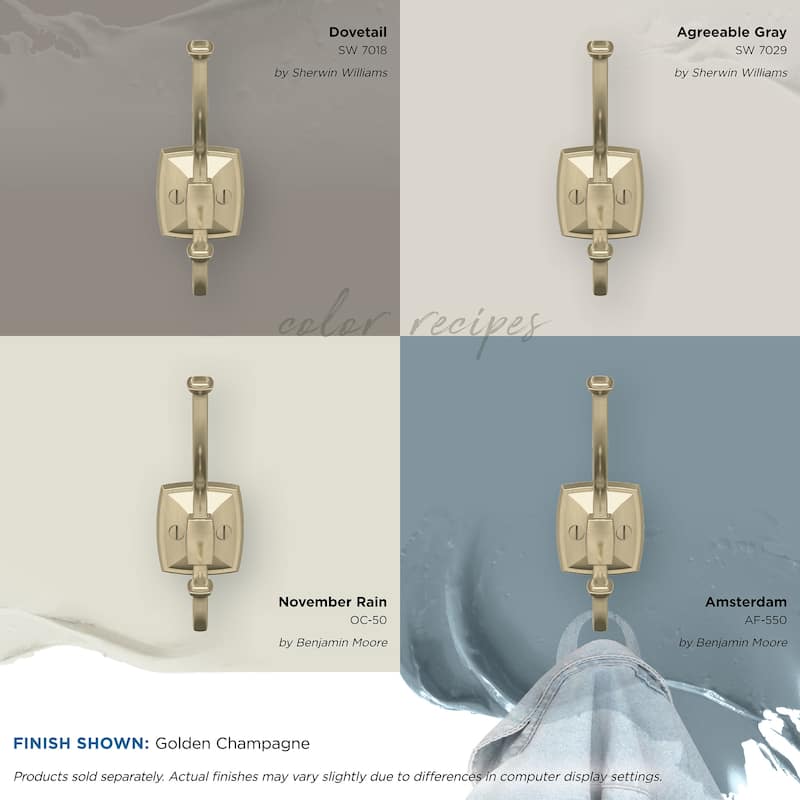 Amerock Kinsale Double Prong Decorative Wall Hook