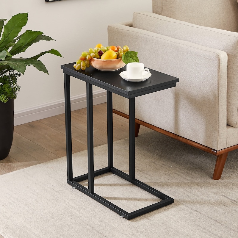 Javlergo 3-pieces Coffee Table Set for Living Room Wood Coffee Table and C End Tables Set of 2