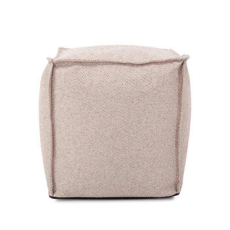 Allan Andrews Square Pouf Panama Sand