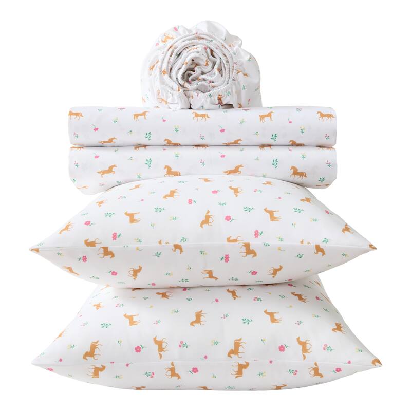 Wrangler Kids Printed Cozy Sheet Set