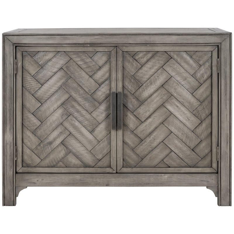 40"Modern Cabinets with Unique Design Doors with 1 Adjustable Shelves,Suitable for Multiple Rooms