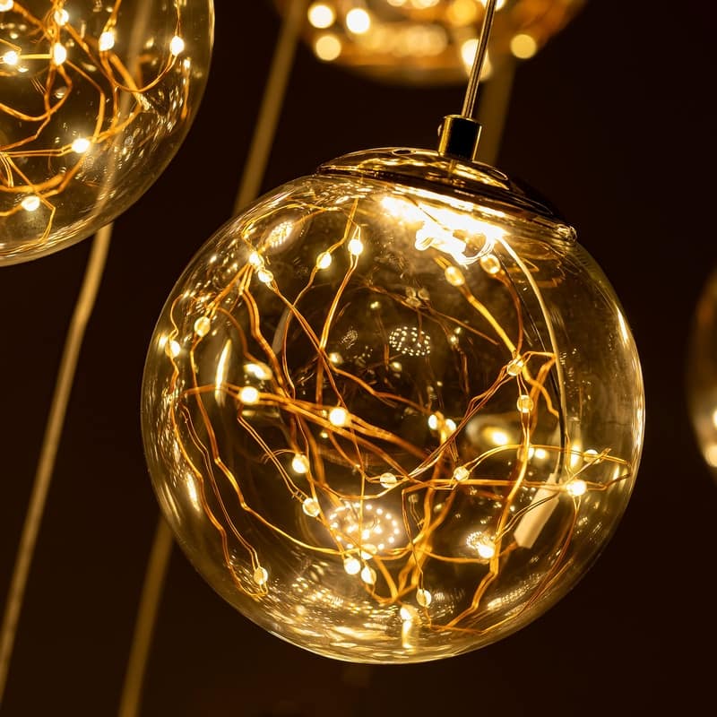 15-Light LED Staircase Chandelier Crystal Ceiling Lights Large Chandeliers for High Ceilings, Entryway Modern Lighting Fixture