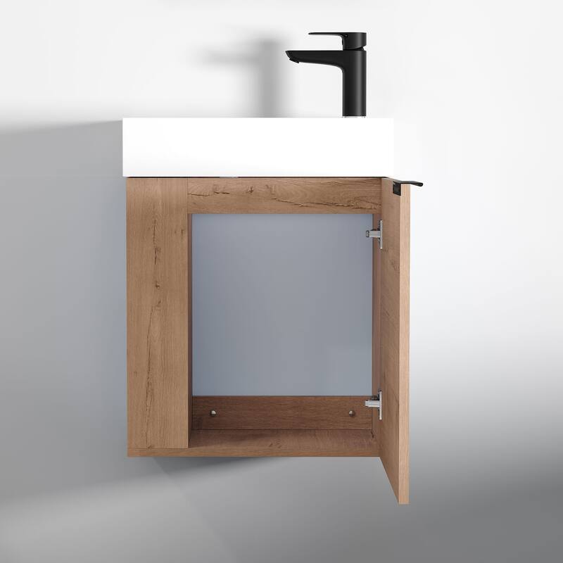 Dowell 18" Series 011 Vanity Set - Oak Natural