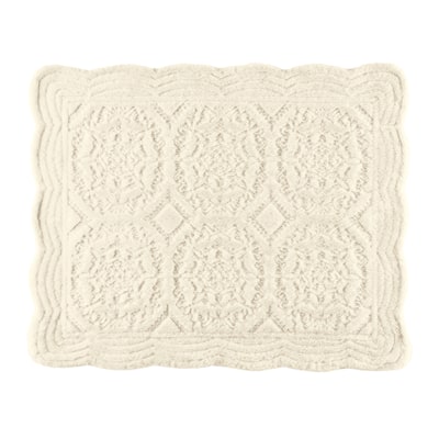 Exquisite Fake Fur Medallion Pillow Sham