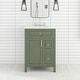 preview thumbnail 1 of 37, 24-Inch Bathroom Vanity with Ceramic Sink - 24" x 18" x 34" Green