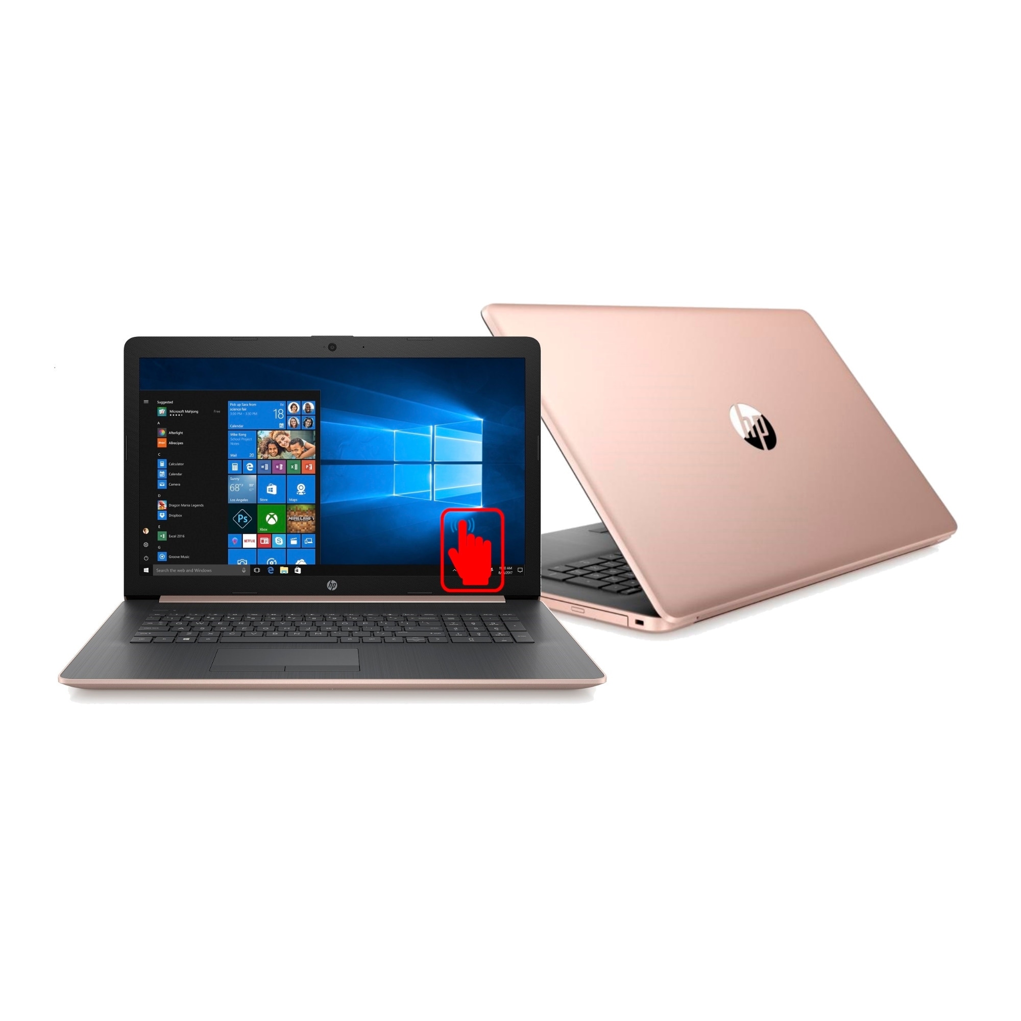 Shop Hp 17 B028 17 3 Touch Laptop Intel Pentium 8gb 1tb Hdd Refurbished Overstock 30668196
