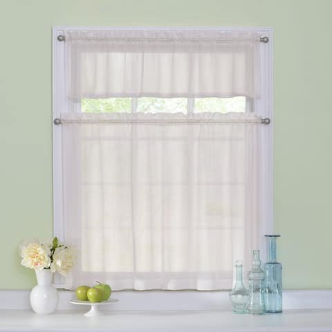 Arm and Hammer Curtain Fresh Odor-neutralizing Tier Set - 56x36