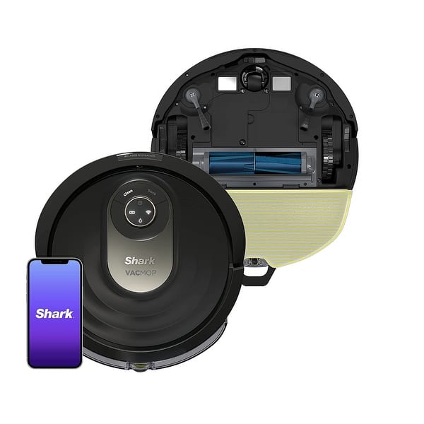 Shark AV2001WD AI VACMOP 2-in-1 Robot Vacuum and Mop with Self-Cleaning Brushroll, Home Mapping (Refurbished)