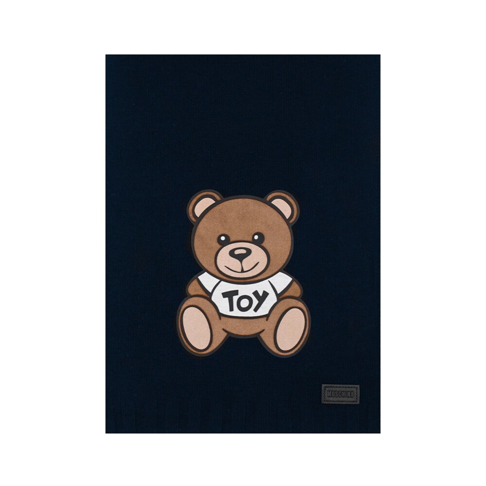 navy teddy bear
