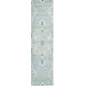 preview thumbnail 19 of 58, SAFAVIEH Handmade Wyndham Shubhra Modern Wool Rug 2'3" x 9' Runner - Blue/Ivory - Runner