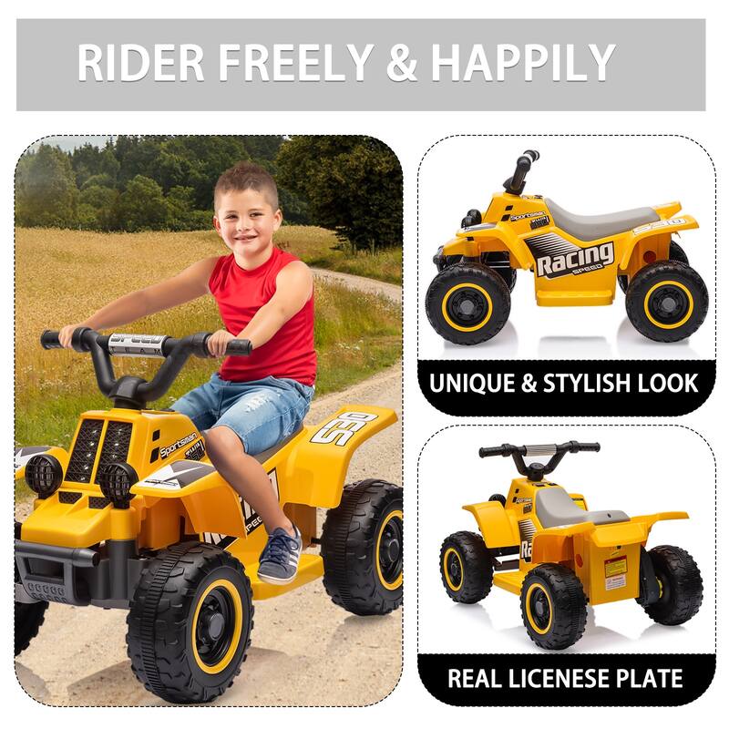 6V Kids Ride On Electric ATV