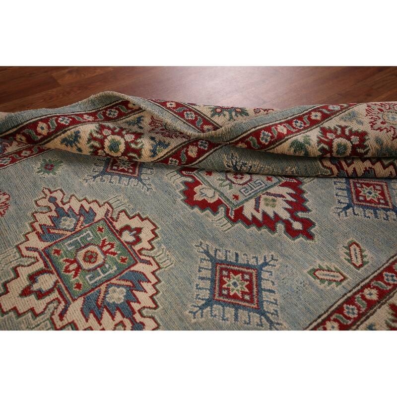 Kazak Oriental Area Rug Handmade Bedroom Wool Carpet - 3'11" x 5'11"