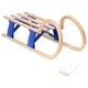 preview thumbnail 1 of 7, vidaXL Foldable Sledge 43.3" Plywood - Beige 43.3" x 14.6" x 15.4"