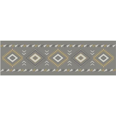 Cozy Cabin Diamonds Tread Non Skid Lodge Stair Treads 9"x30"