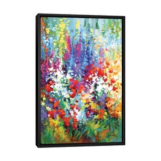 iCanvas "Blooming Hope" by Leon Devenice Framed Canvas Print - Bed Bath ...