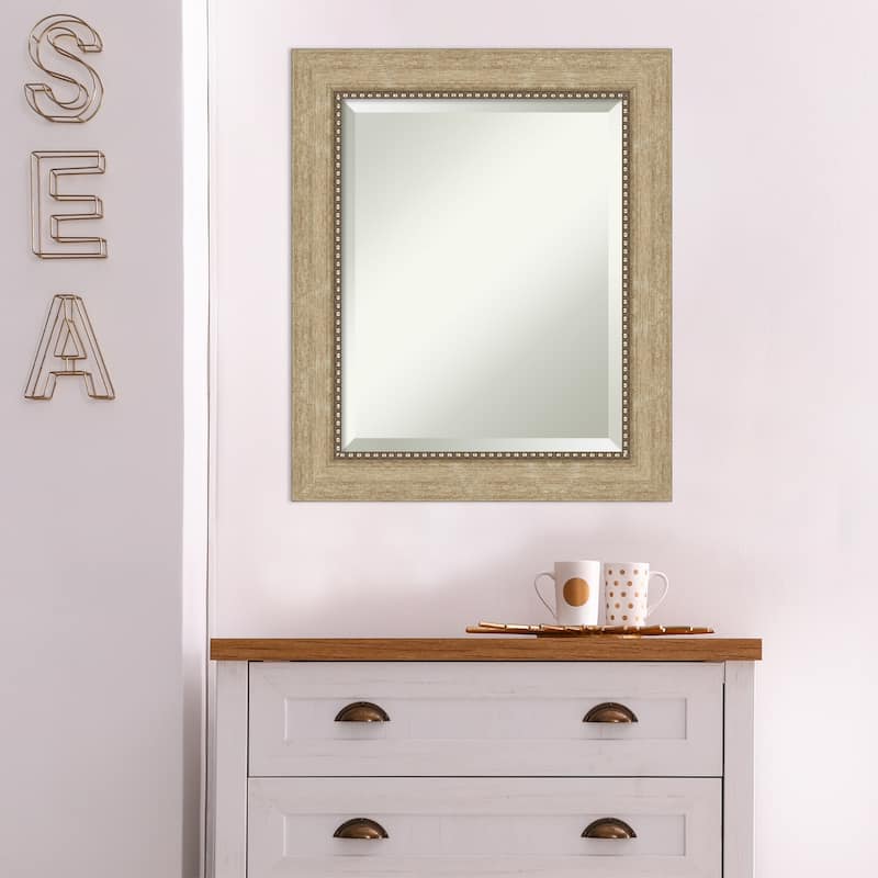 Beveled Bathroom Wall Mirror - Astor Frame
