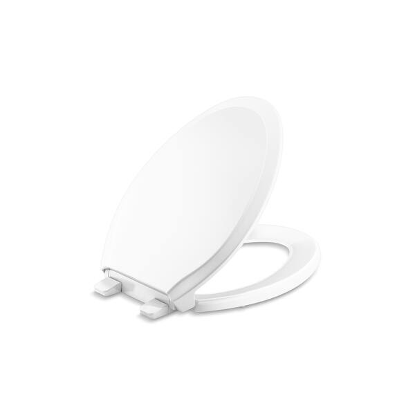 Kohler K4734RL Rutledge Elongated ClosedFront Toilet Seat with Soft