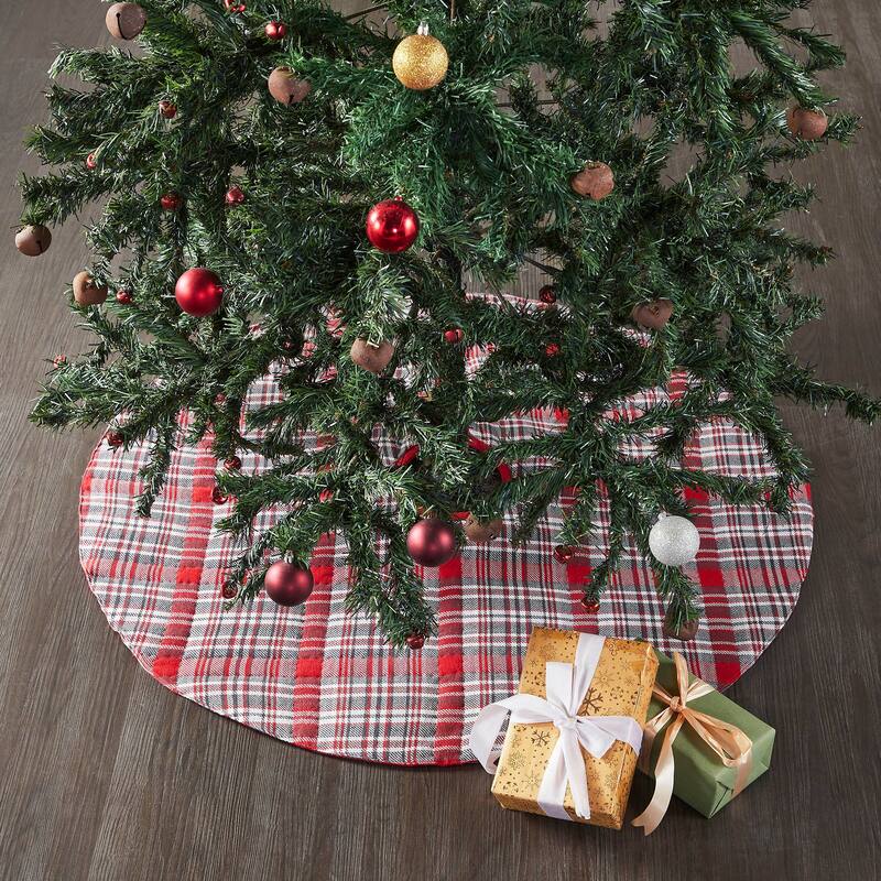 Gregor Plaid Tree Skirt 24 - 36 in
