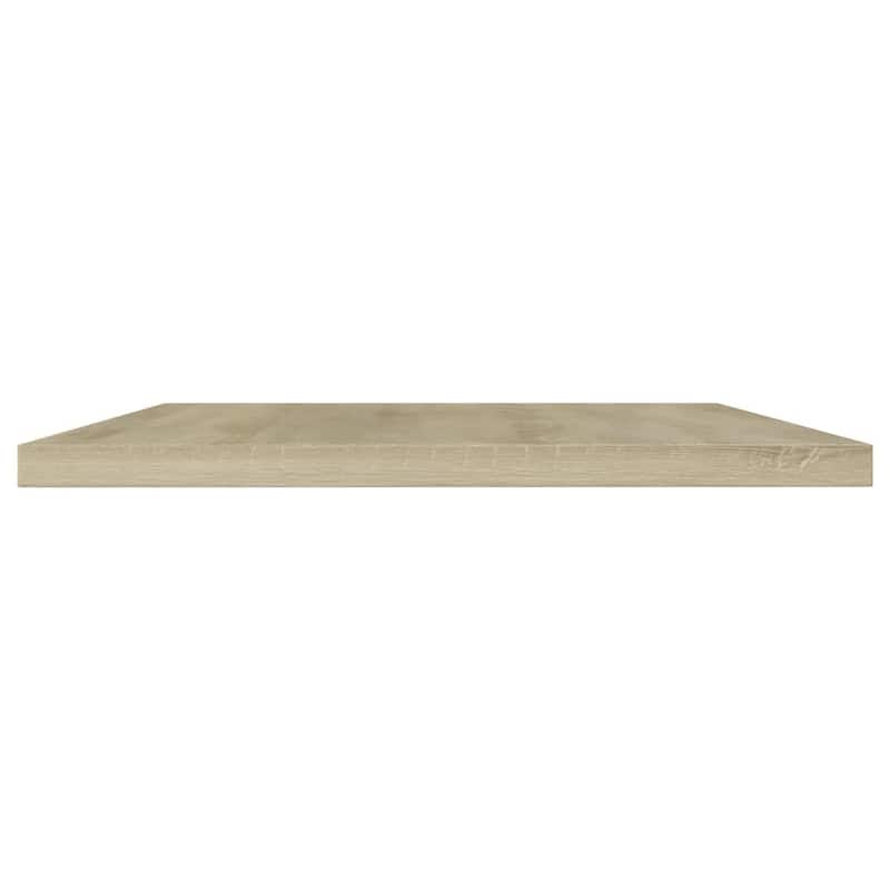 vidaXL Bookshelf Boards 8 pcs Sonoma Oak 15.7"x11.8"x0.6" Chipboard
