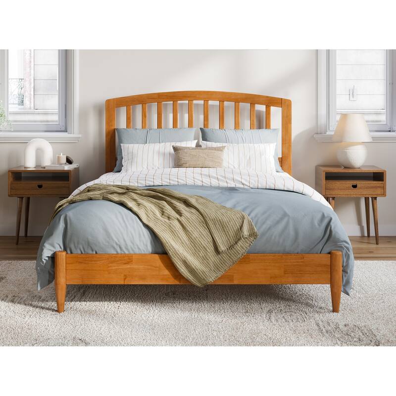 Quincy Solid Wood Low Profile Platform Bed