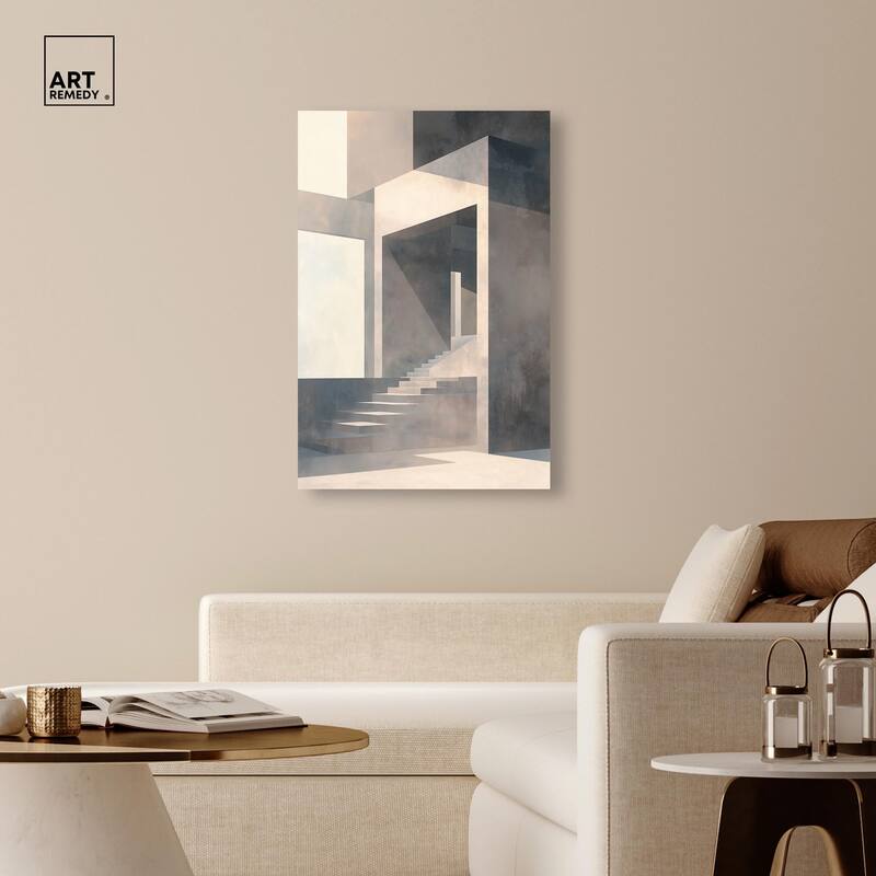 Stark Perspective Canvas by Art Remedy, Gallery Wrapped