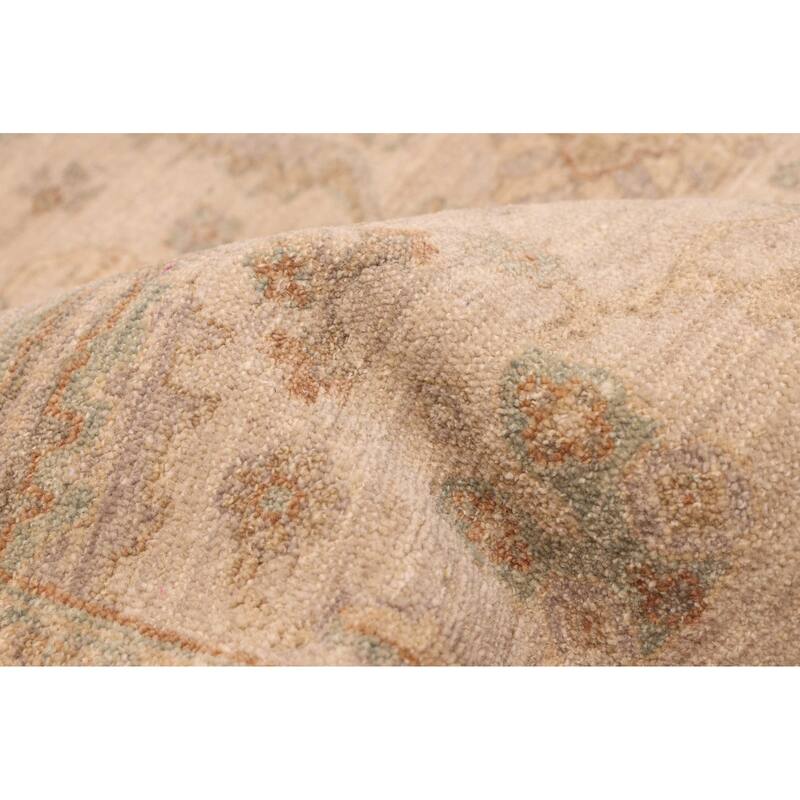 ECARPETGALLERY Hand-knotted Jamshidpour Beige Wool Rug - 7'10 x 10'3