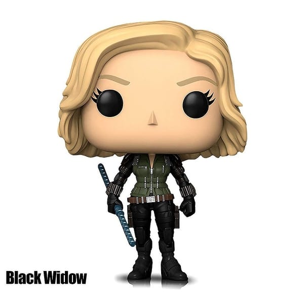 Shop Funko Pop Marvel Avengers Infinity War Thanos Black Widow Bobbleheads 2 Items Overstock 25321688