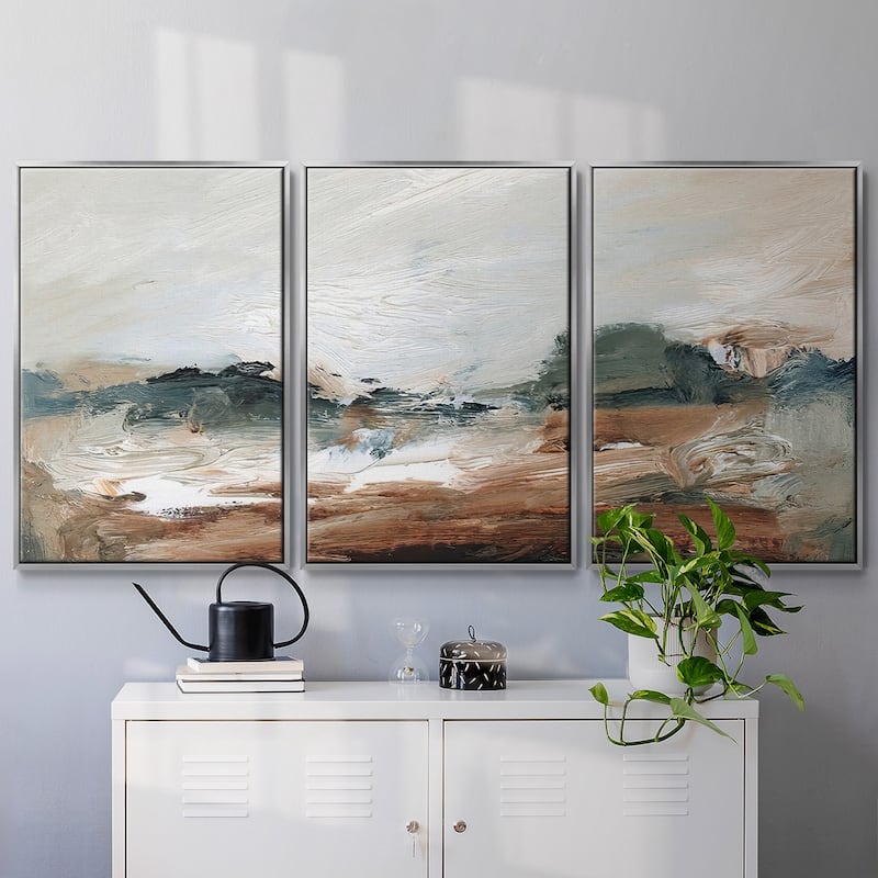 Lingering Light III - Multi Piece Framed Canvas