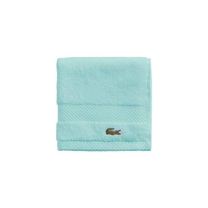 Lacoste Heritage Supima 100% Cotton Wash Cloth - Mint