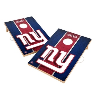 Vintage New York Giants NFL Regulation 2x4 Cornhole Set