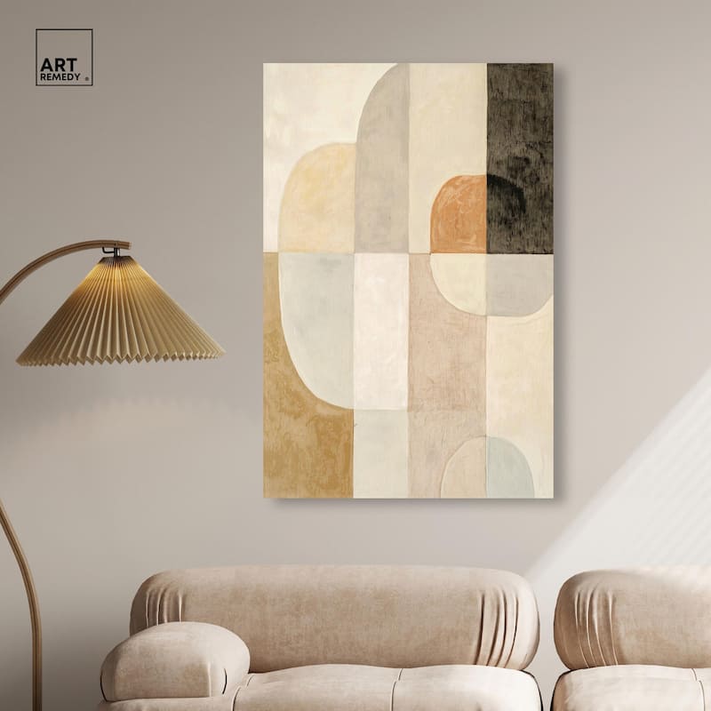 Overlapping Planes I Canvas by Art Remedy, Gallery Wrapped