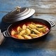 preview thumbnail 10 of 9, STAUB Cast Iron 9-inch x 6.6-inch Oval Covered Baking Dish - 9" x 6.6"