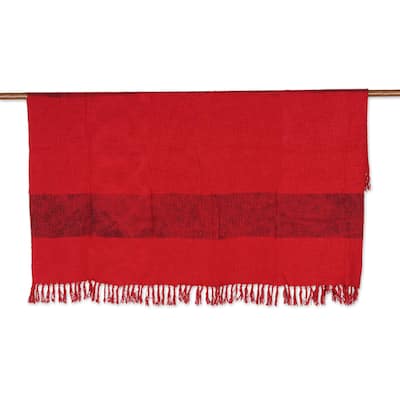 Novica Handmade Celebrate The Magic Cotton Throw