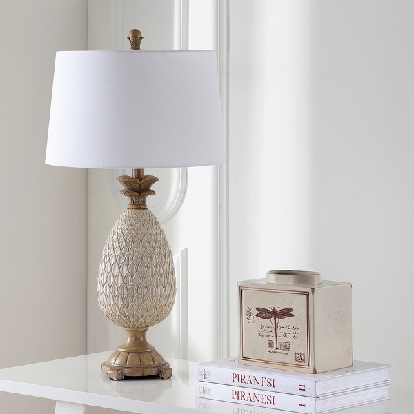 SAFAVIEH Lighting 31 inch Briar Cream LED Table Lamp Set of 2 16 x16 x30.5 On Sale Bed Bath Beyond 23614789